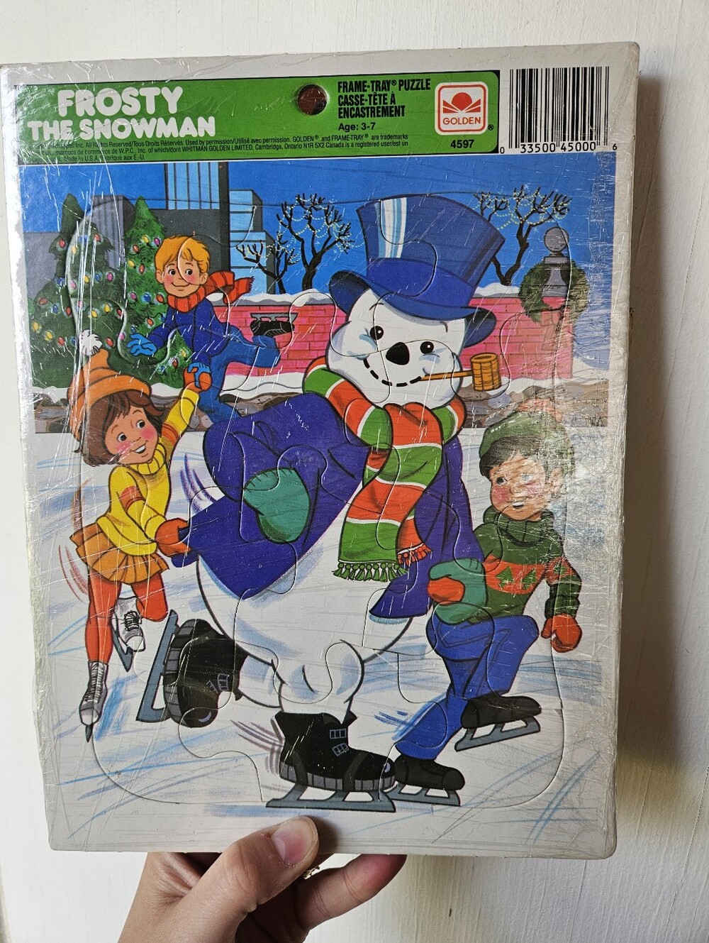 ⭐️BOGO⭐️ 1989 Frosty The Snowman Tray Puzzle